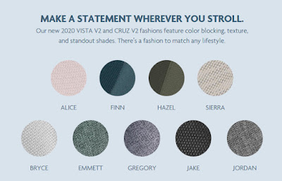 Uppababy New Vista Colors