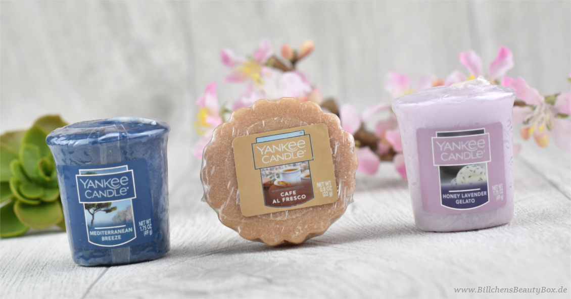 [Living] Yankee Candle Honey Lavender Gelato Mediterranean Breeze