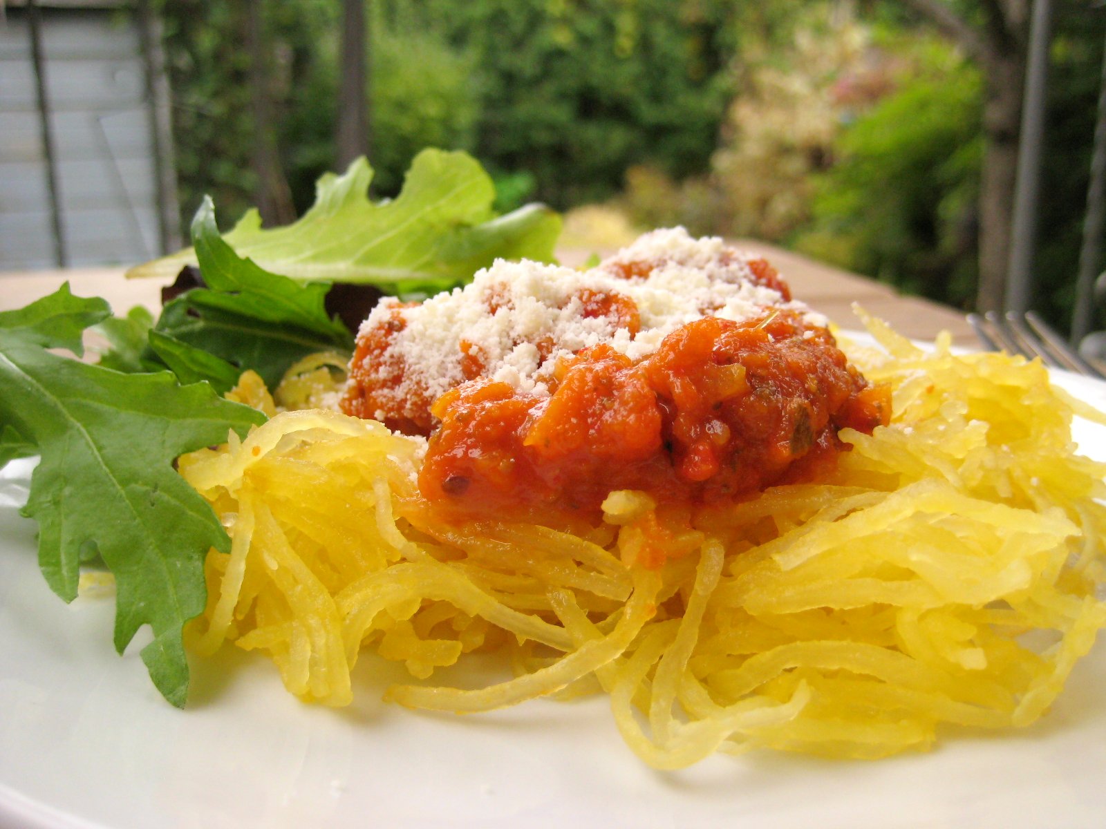 Little Toast Spaghetti Squash "Pasta"