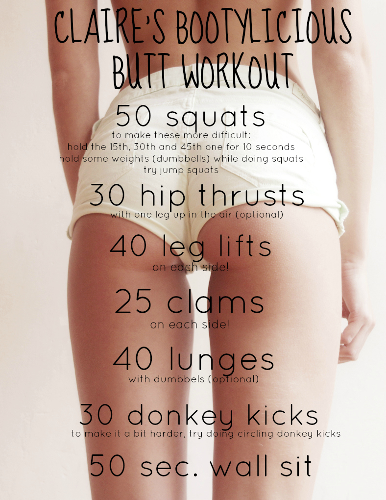 Good Butt Work Outs 107
