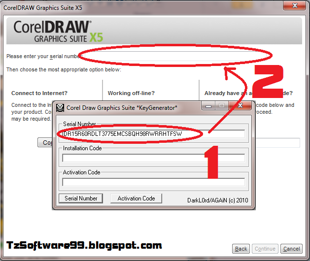 Cara Menggunakan Keygen CorelDRAW Graphics Suite X5