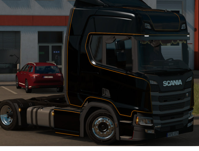 ETS2 1.34 Düşük güverte şasi Tandem Modu İndir 2019 (Scania)