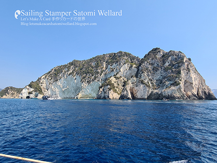 Life on Sailing Boat SATOMI Zakintos Greece  by Sailing Stamper Satomi Wellardギリシアでの船上生活ザキントス島