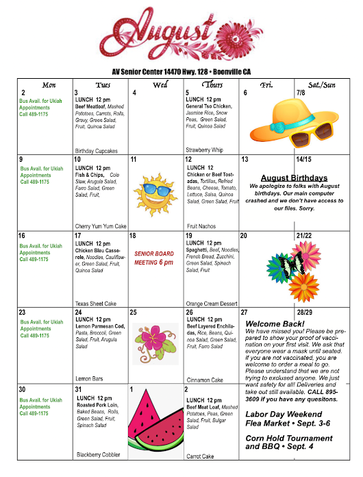 Anderson Valley Senior Center