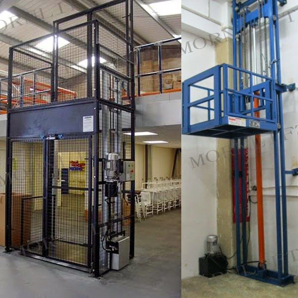 Lift platform manufacturers Cargo lift installation procedures, safe operating precautions