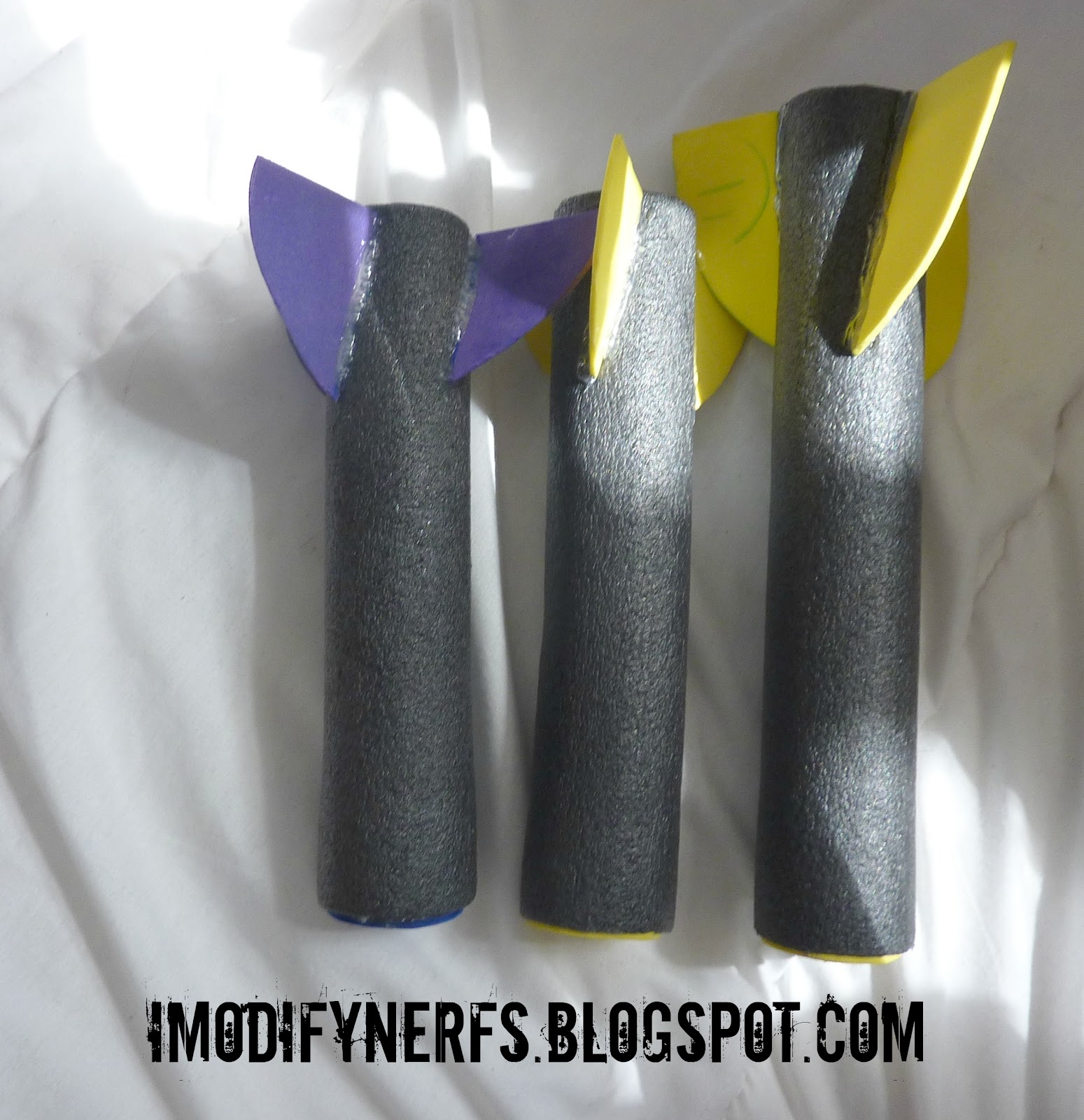 iModifyNerfs: How to Make Homemade Nerf Rockets/Arrows!
