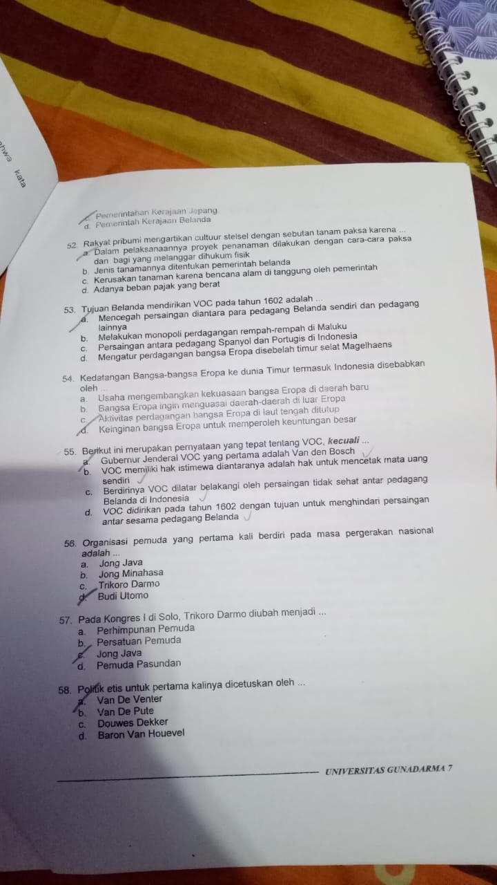 Tujuan Belanda Mendirikan Voc Pada Tahun 1602 Adalah Dengan