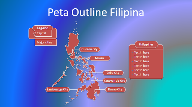 image: Slide 1 Template PPT Peta Filipina Gratis