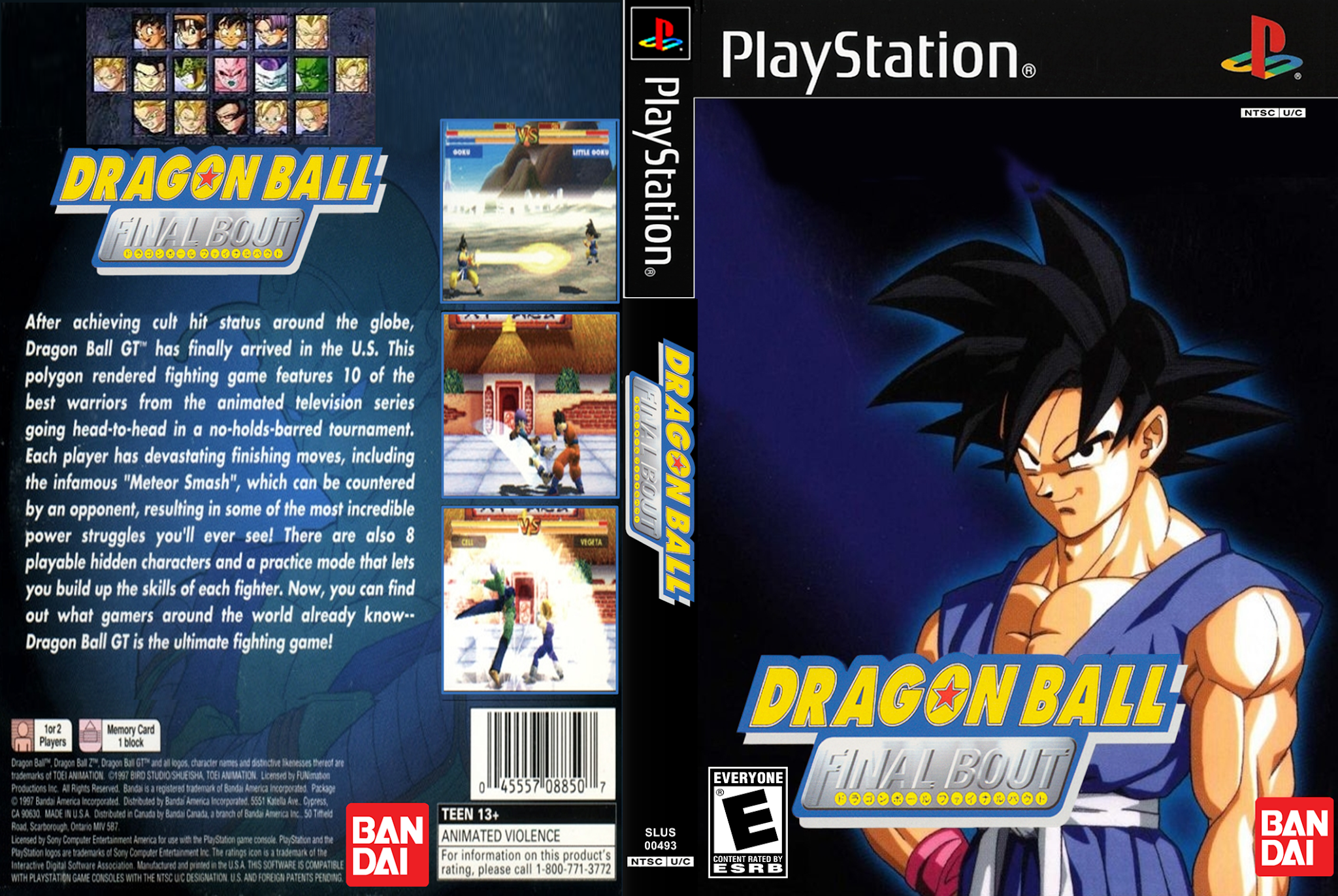 Dragon Ball GT: Final Bout - PS1/PSX ROM & ISO - Download