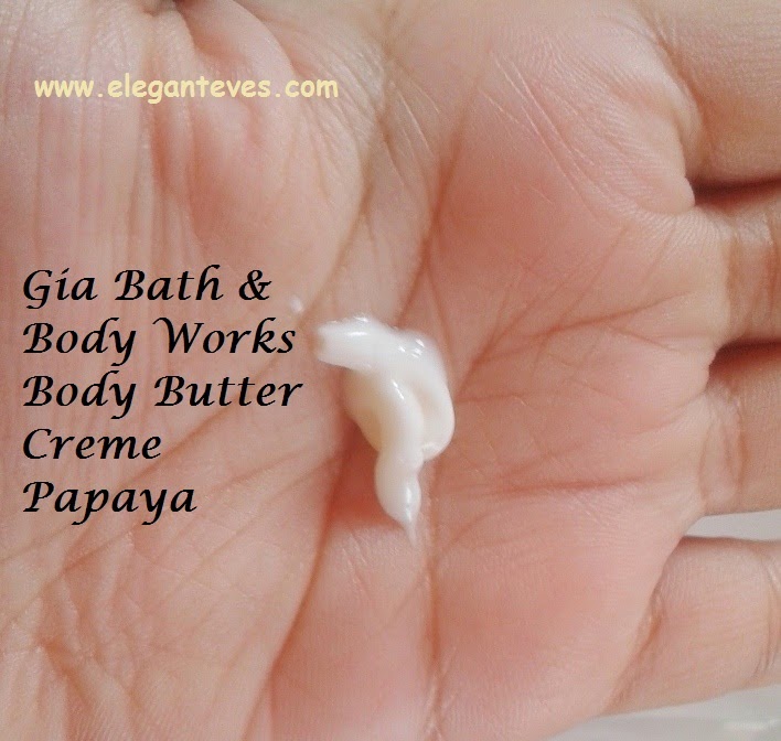 Gia Bath & Body Works Papaya Body Butter Crème