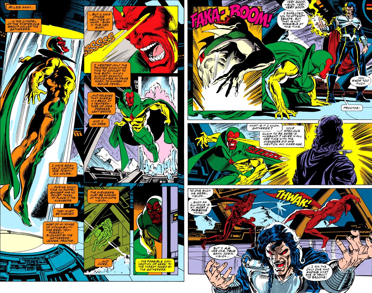 The Peerless Power of Comics! At World's End, There Come... The Gatherers!