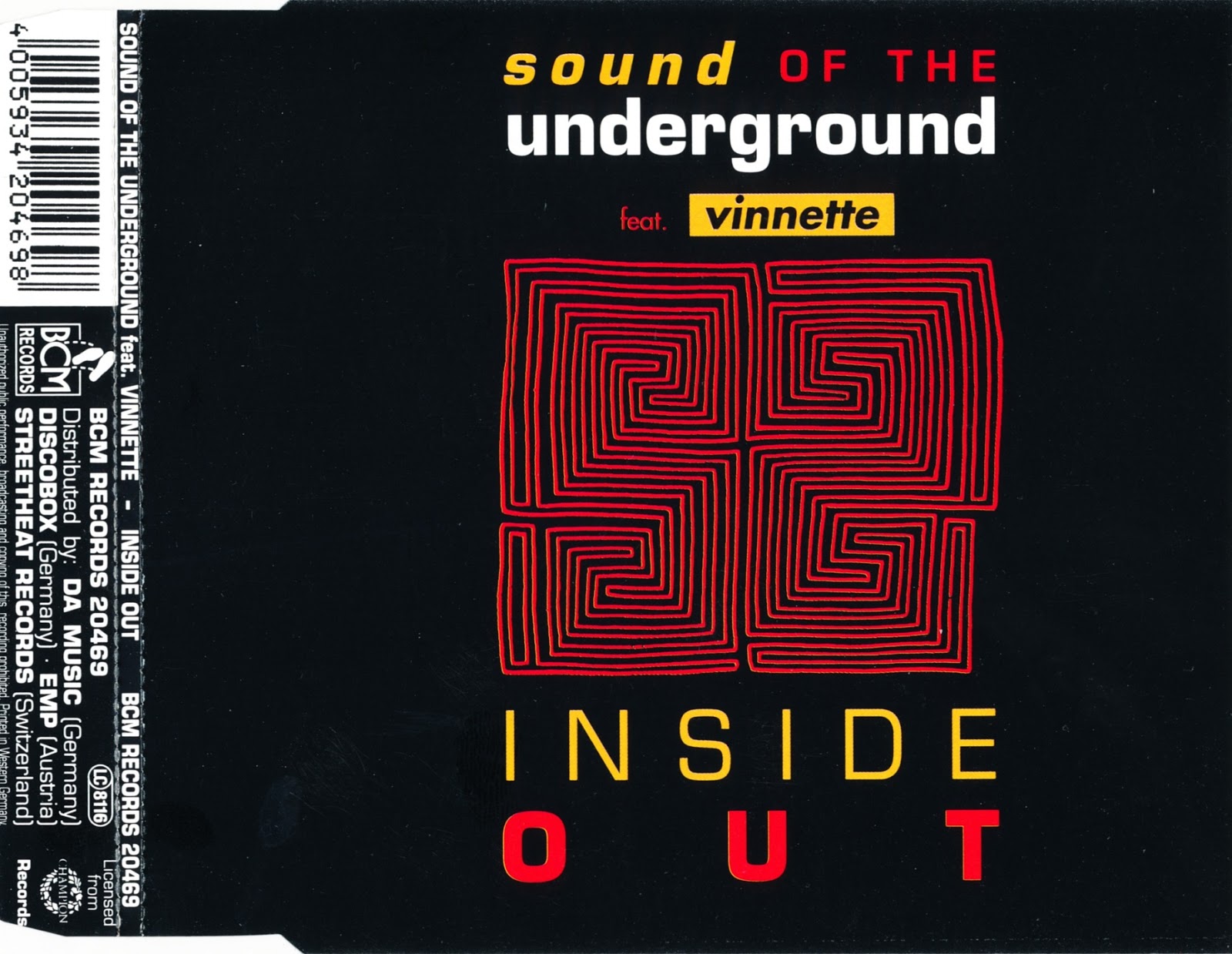 Sound Of The Underground Featuring Inside Out (CDM) 1990 Sound Of The Underground Featuring Inside Out (CDM) 1990