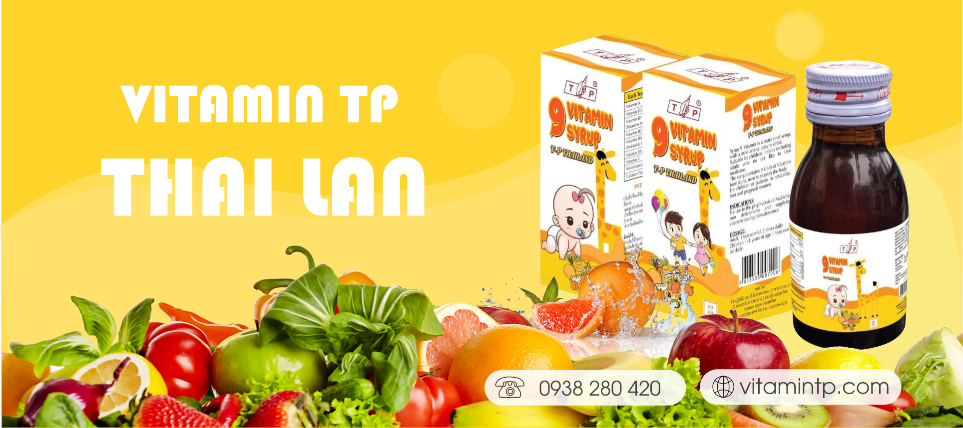 Vitamin Tăng Cân TP Thái Lan – Nhà Phân Phối chính thức vitamin tăng cân nhập khẩu Thái Lan