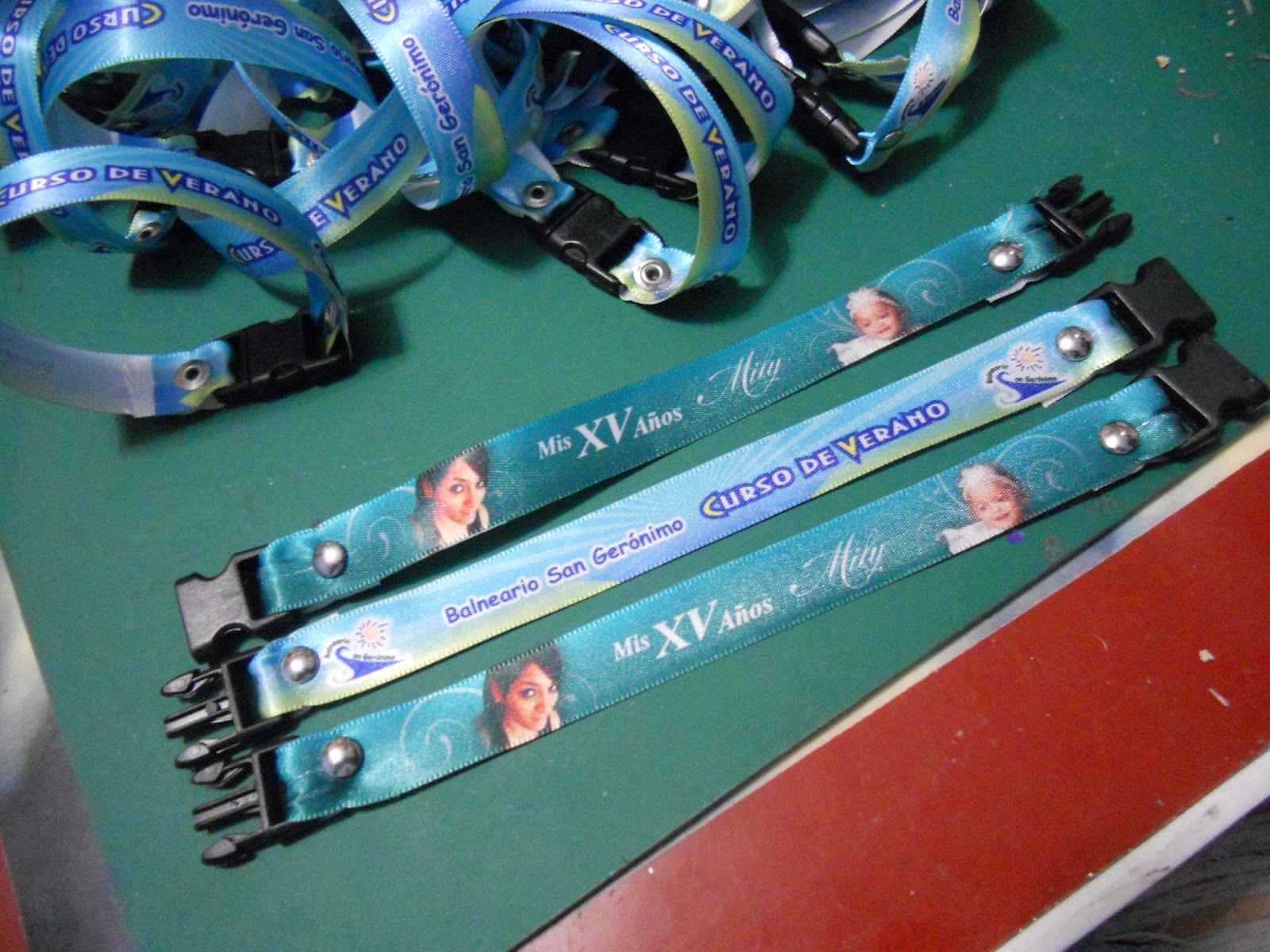 Impralex Diseño e Impresión PULSERAS/BANDAS PERSONALIZADAS