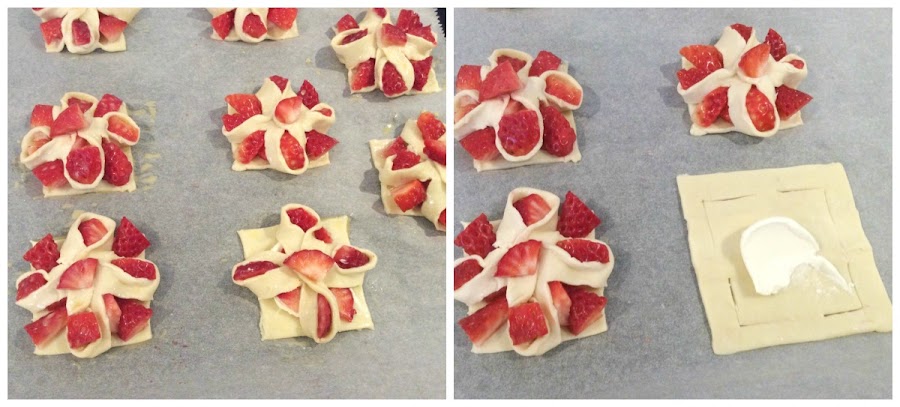 flores-de-masa-de-hojaldre-con-fresas