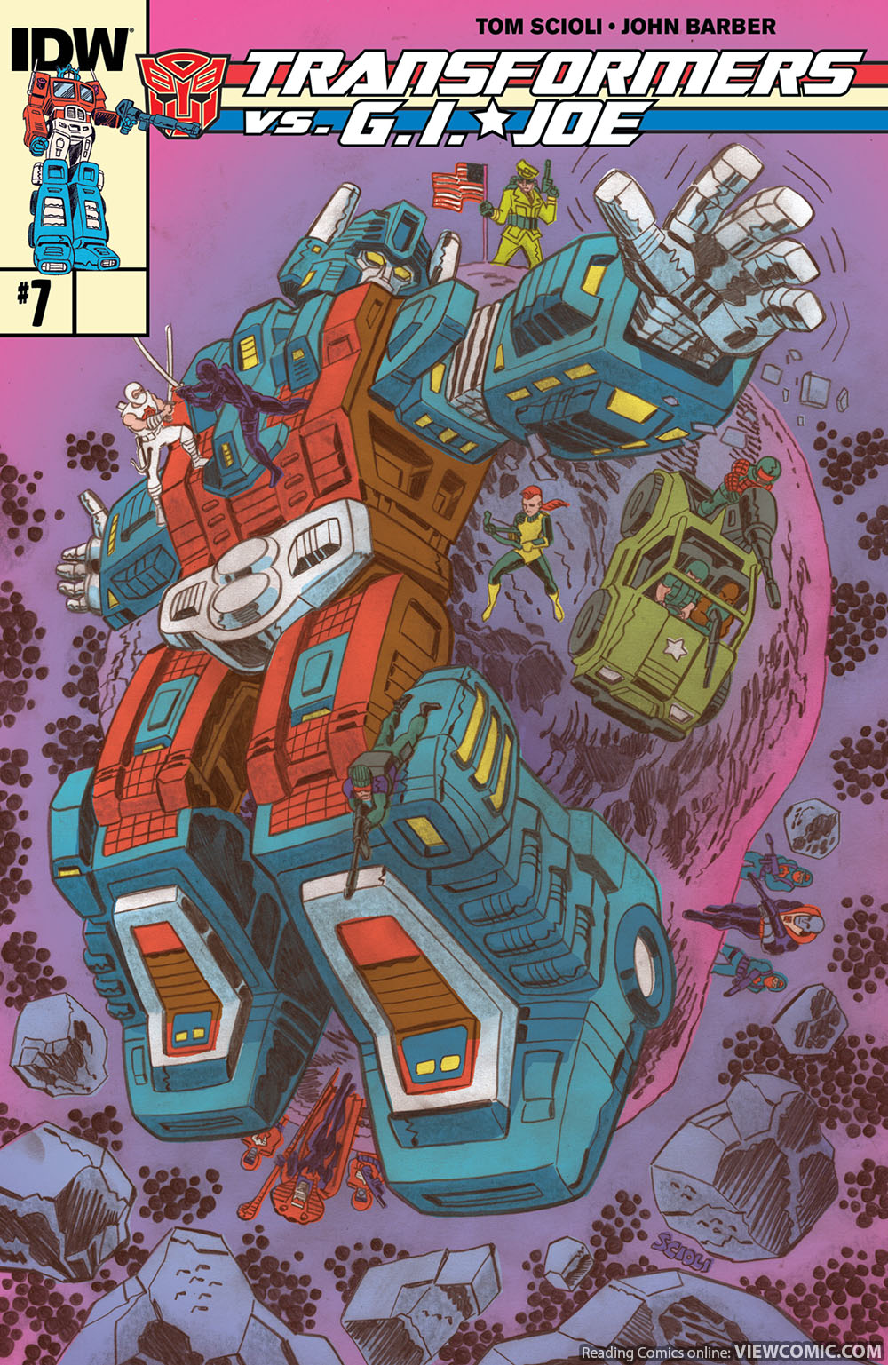 Transformers vs. G.I. Joe chapter 7 page 1