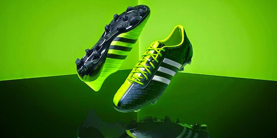 CHUTEIRAS DE OURO: Adidas 11Pro 3 SL nas cores black/semi solar yellow ...