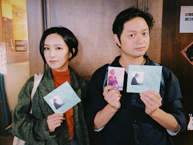 鄭有傑導演與法蘭在專輯發行日接受電台專訪