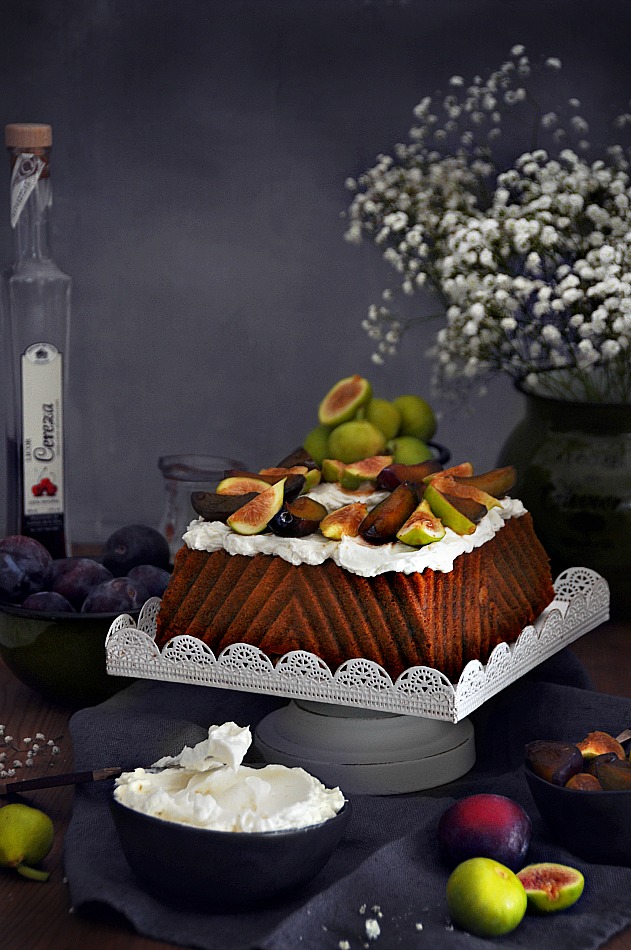 Receta Bundt Cake De Ciruelas Moradas