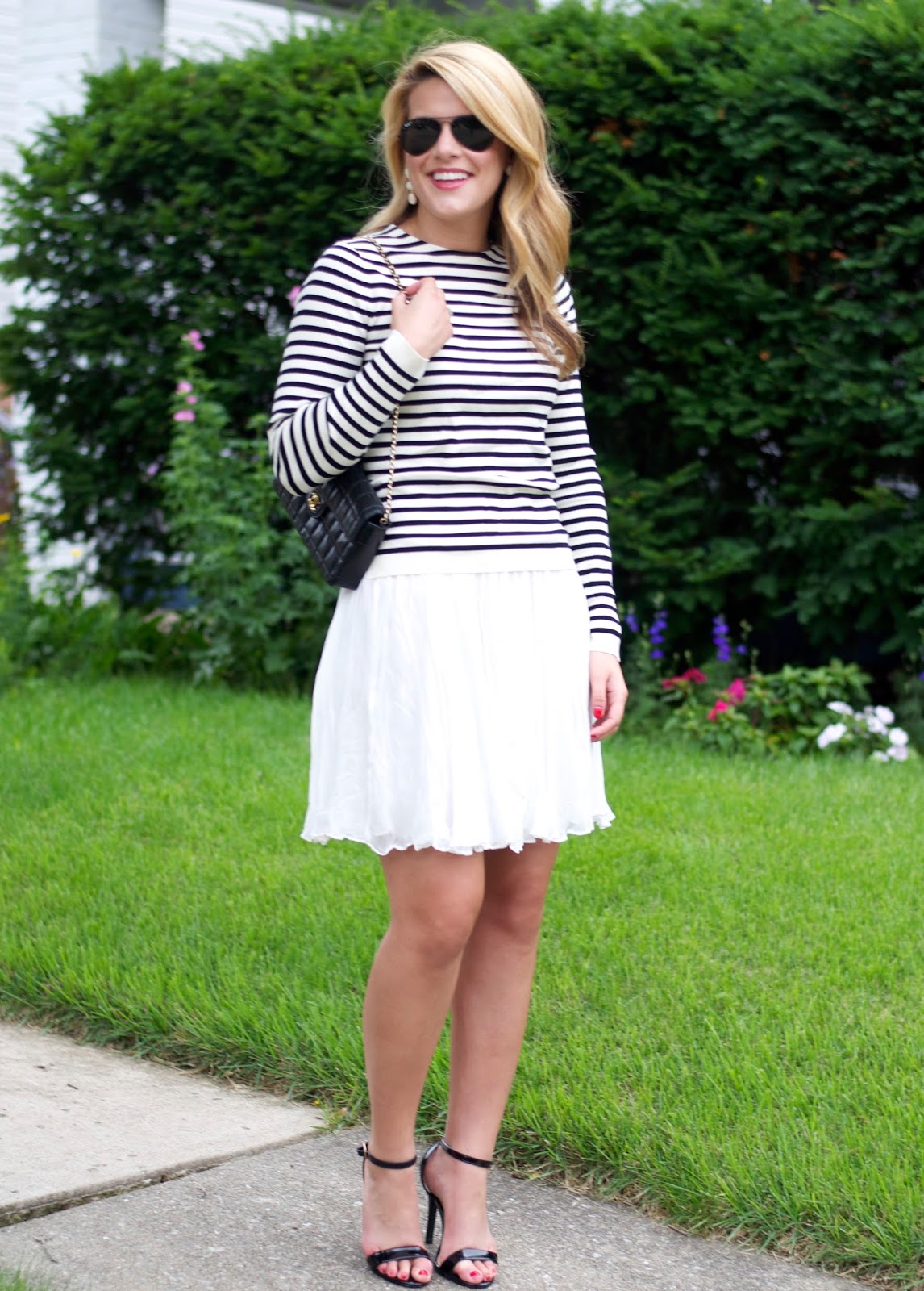Summer Wind: Stripes + Breezy Skirt