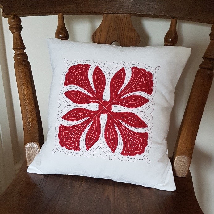 Using your embroidery machine to create detailed applique designs with