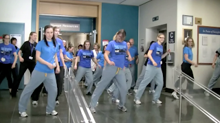 Physiotherapy flash mob 