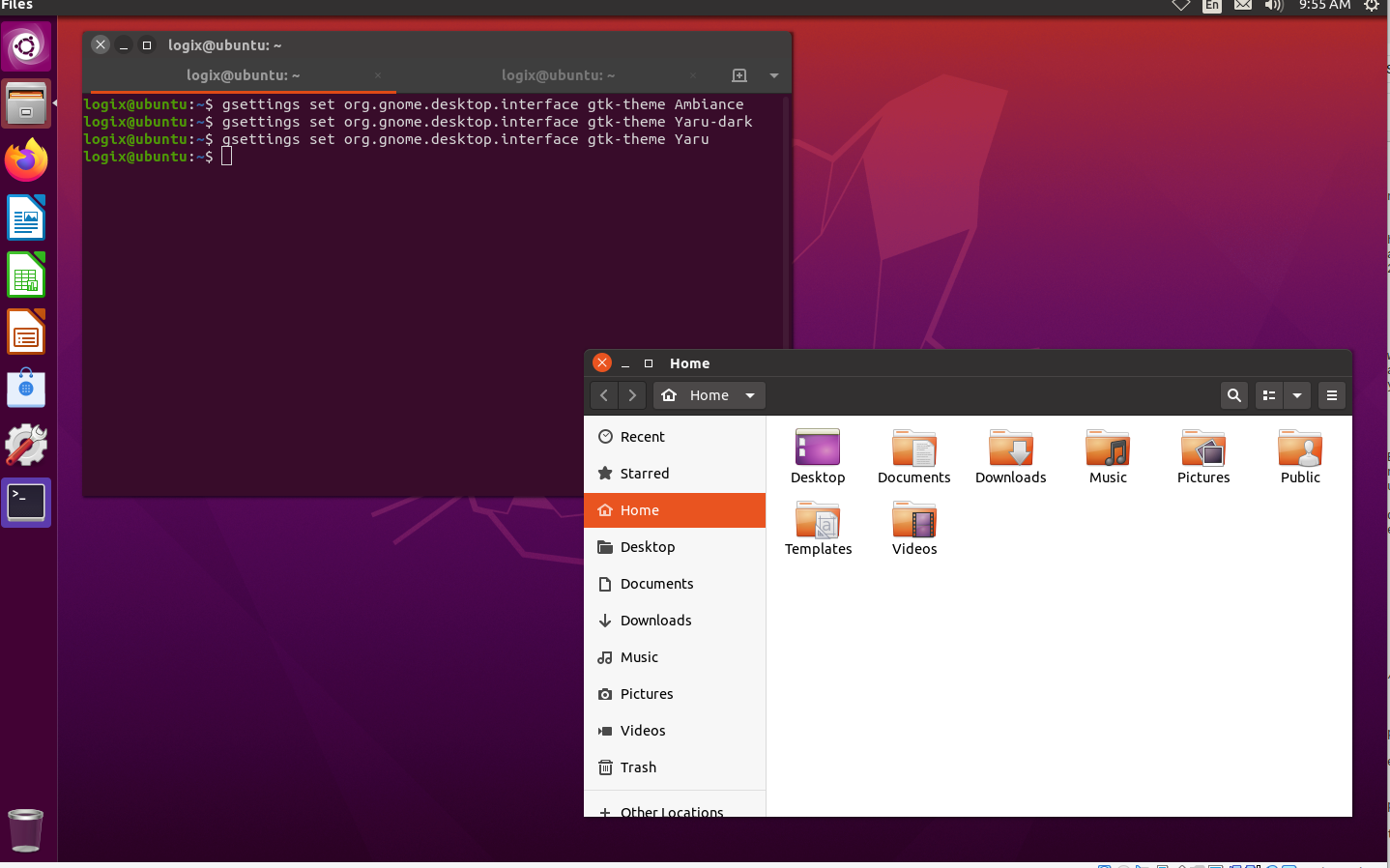 Расширение user. Убунту Яру. Yaru Ubuntu. Темы для убунту. Новый установщик Ubuntu.