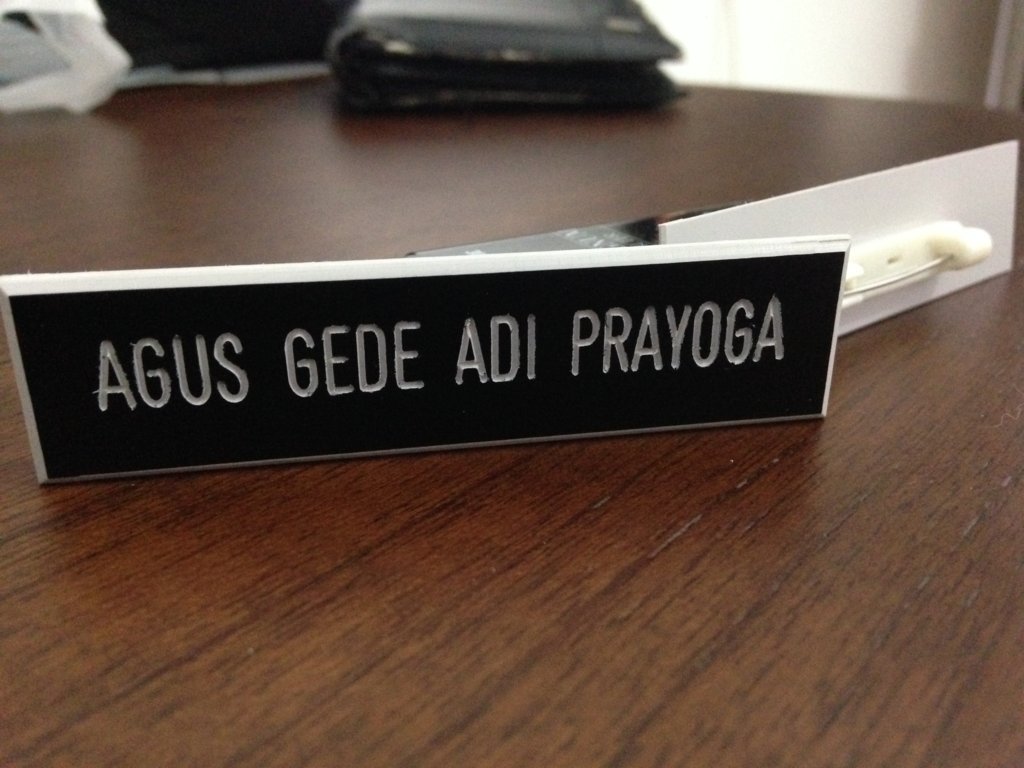 TOKO JASA BUAT NAME TAG DI DENPASAR SekilasINFO