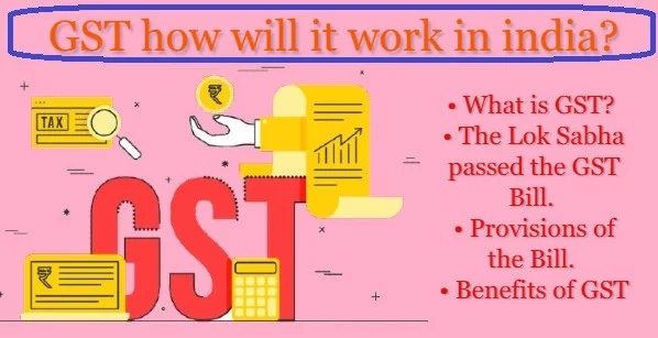 GST how will it work in india?