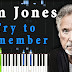 Music Lyric-Try To Remember by Tom Jones