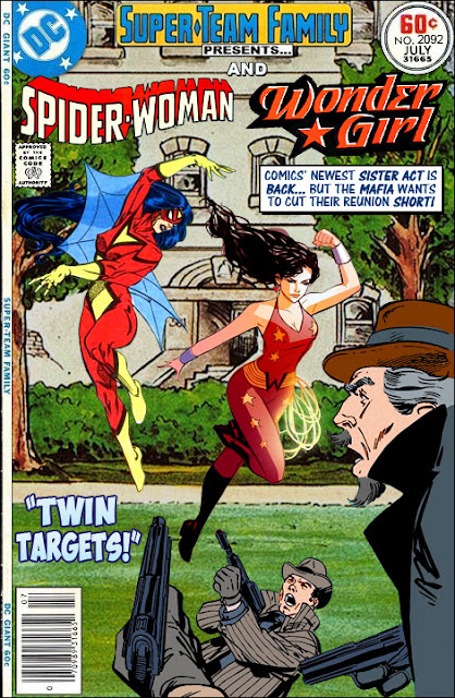 Super-Team Family: Spider-Woman & Wonder Girl 04-January-2018 Cover