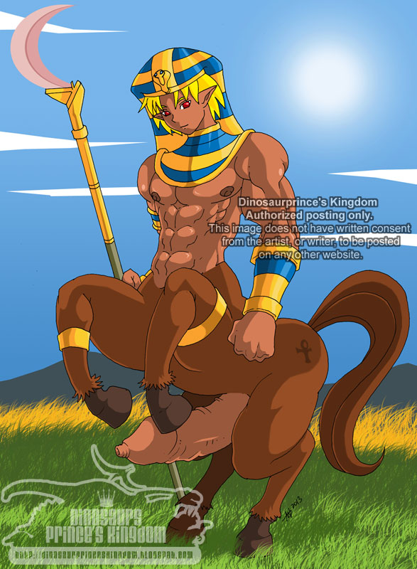 Centaur Porn - Dinosaur Prince's Kingdom: Gay Egyptian Centaur Soldier