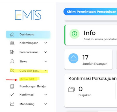 Edit Data Guru di EMIS 4.0_1