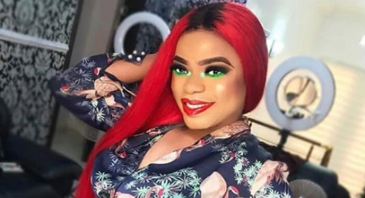 Bobrisky reacts to video of Nigerian youths staging a protest against him in Abuja