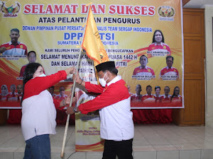 Dewan Pimpinan Pusat PJTSI berhasil Sukses Dilantik di gedung serbaguna asrama haji Medan.