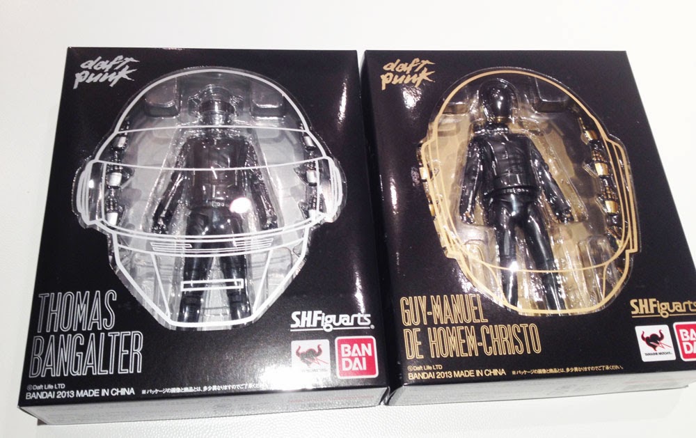 Le action figure Bandai dei Daft Punk (Toys in the Attic)