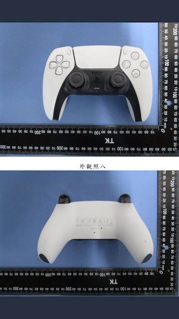 بالصور تسريب النسخة السوداء من يد التحكم DualSense لجهاز PS5 و الكشف عن حجمها الحقيقي 