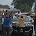 2023: Drama As Youths Block Kalu's Convoy, Insist He Must Declare For Presidency (Photo) 