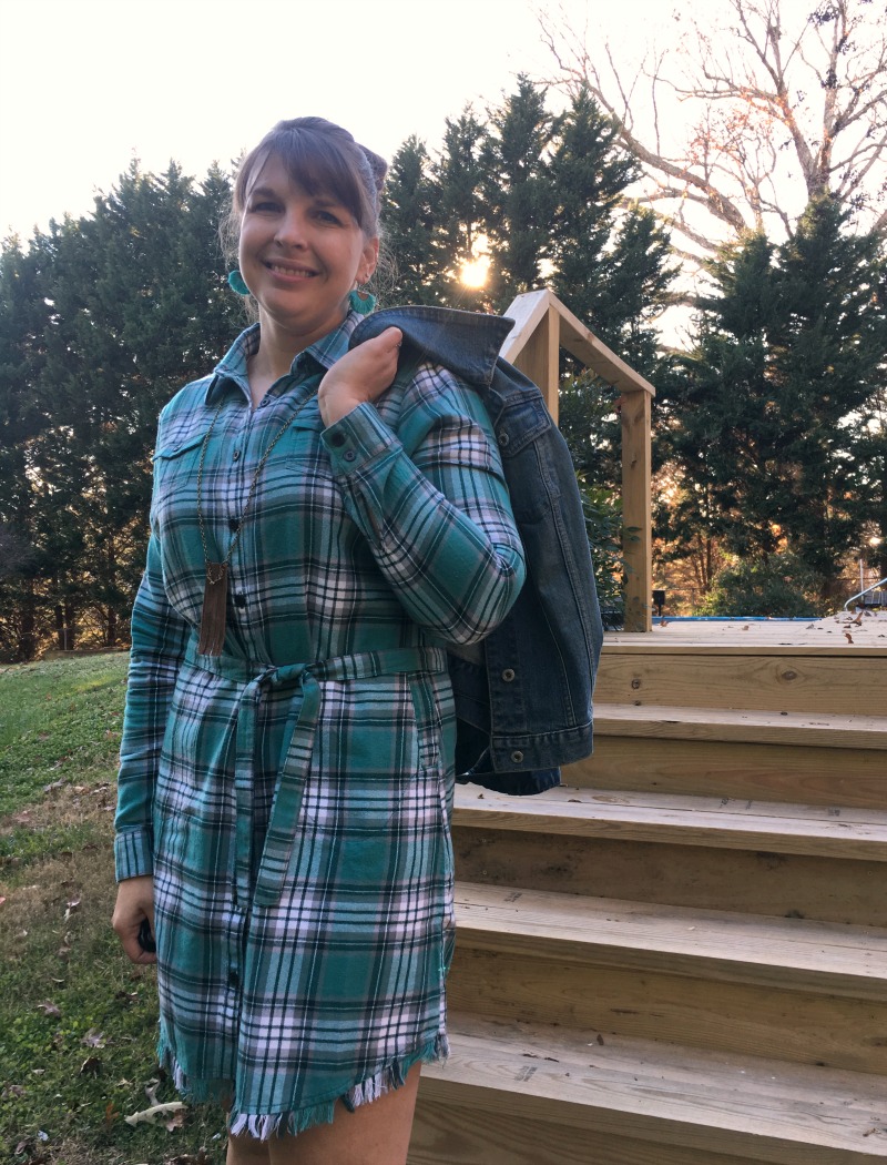 Real Girl S Realm 3 Ways To Style A Plaid Shirt Dress