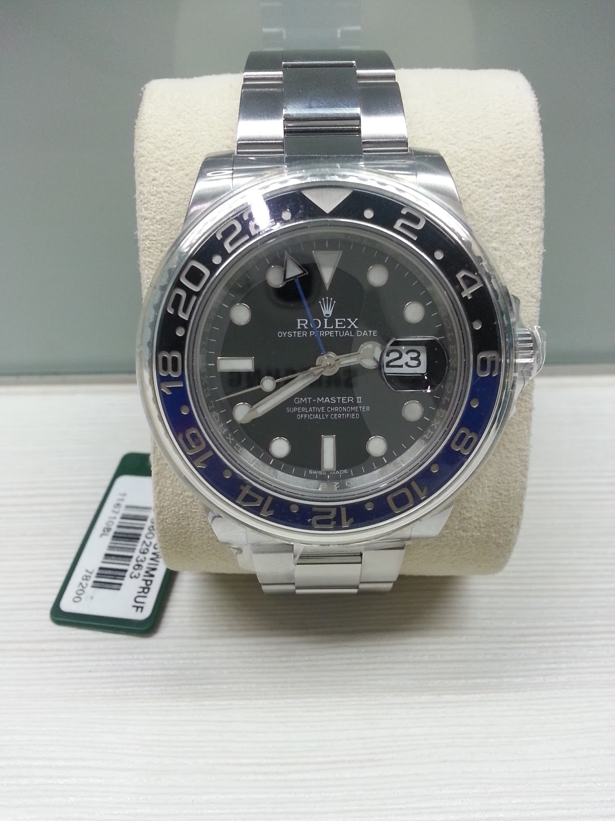 Jual Beli Jam Tangan Arloji Mewah Second Original Buy Sell Trade In Sold Preowned Rolex Gmt Master Ii Blue Black Ceramic