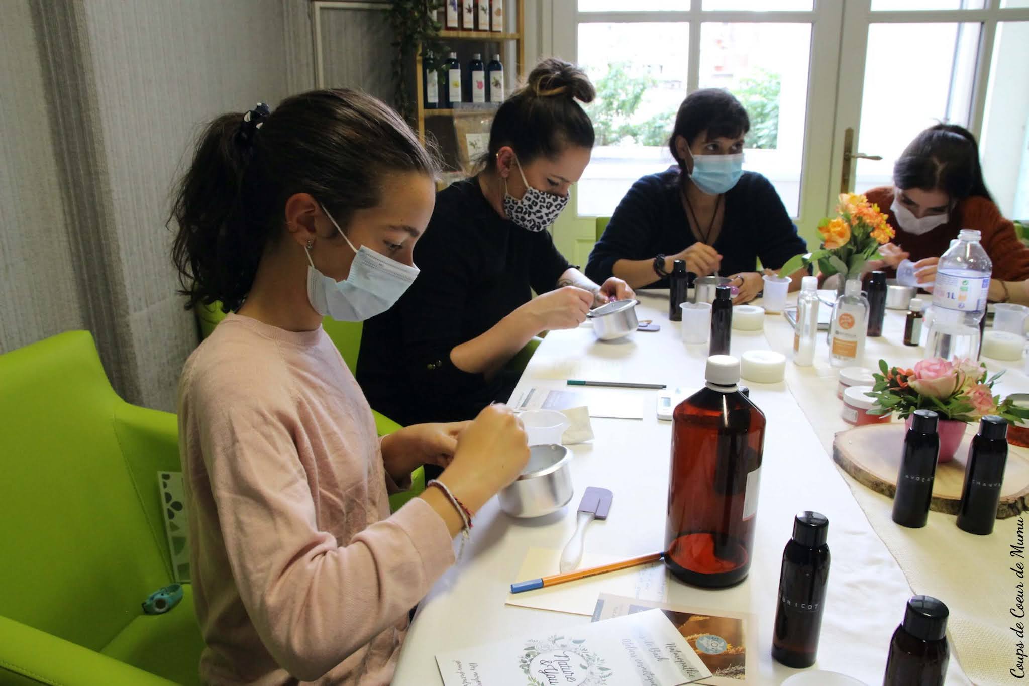 Je découvre les Ateliers de Cosmétiques Naturels AromaZone à Clermont