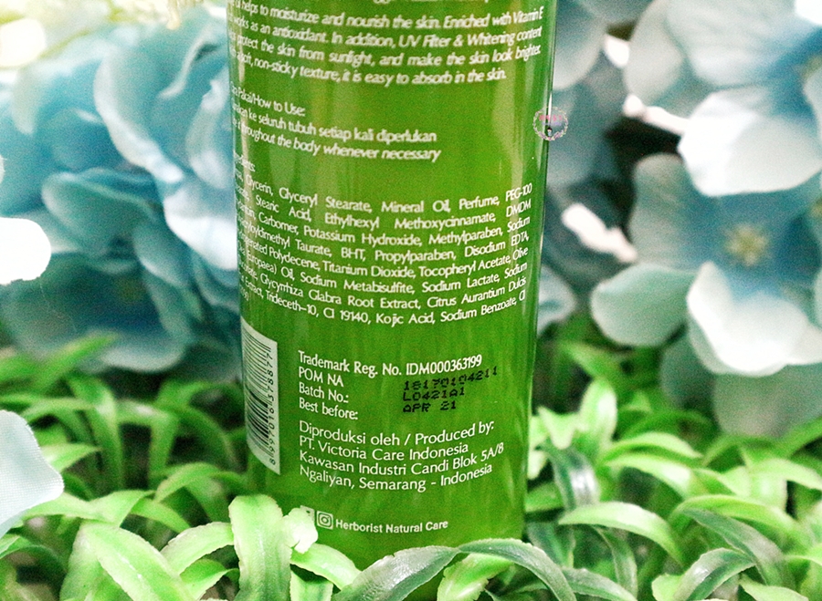 Kulit Lembab dan Halus dengan Herborist Body Lotion Zaitun Mei's