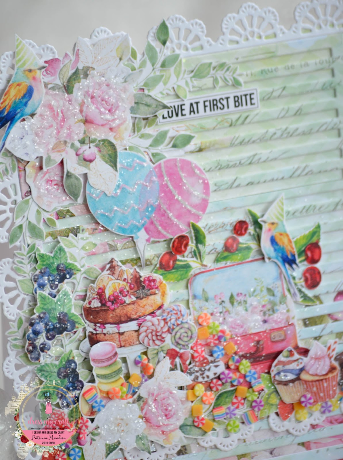 Dress My Craft A Luscious Sweet Treat For You Feat Sweet Treats Paper Collection