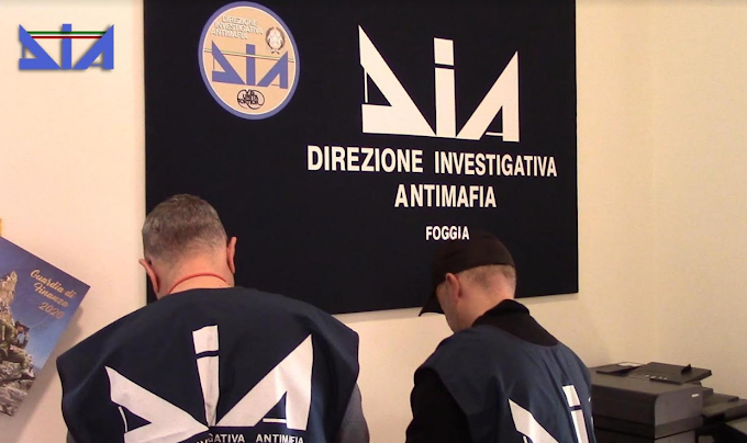 Mafia: arresti della Dia nel Foggiano e nelle Marche