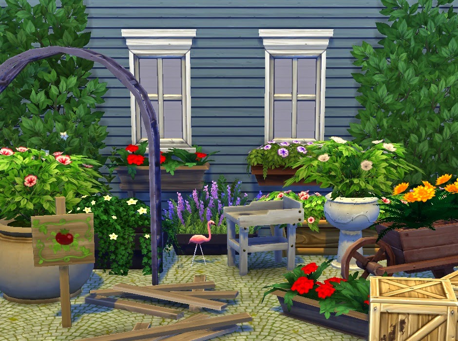 My Sims 4 Blog Liberated Garden Stuff By Plasticbox