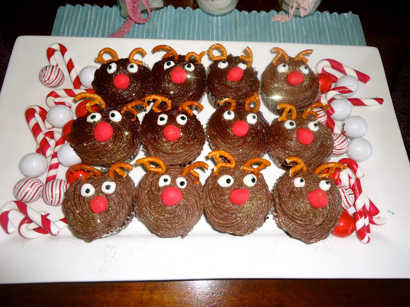 My Favourite Cupcake: Reindeer Cupcakes for Christmas
