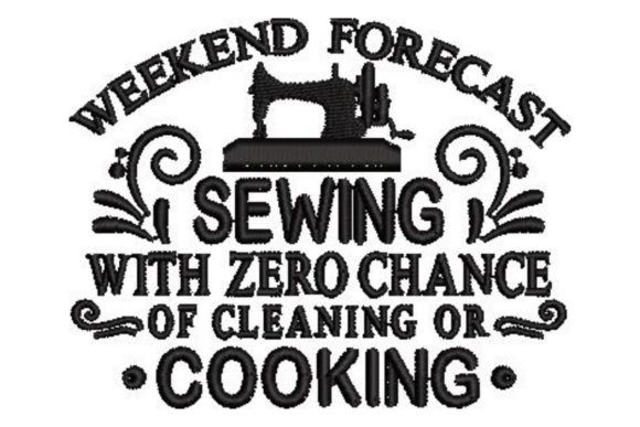 Weekend forecast sewing with zero