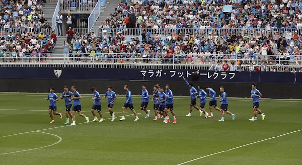 Málaga, descanso jueves y entreno el viernes