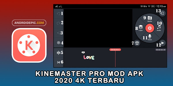 Kinemaster Pro Mod Apk 2020 4K Terbaru