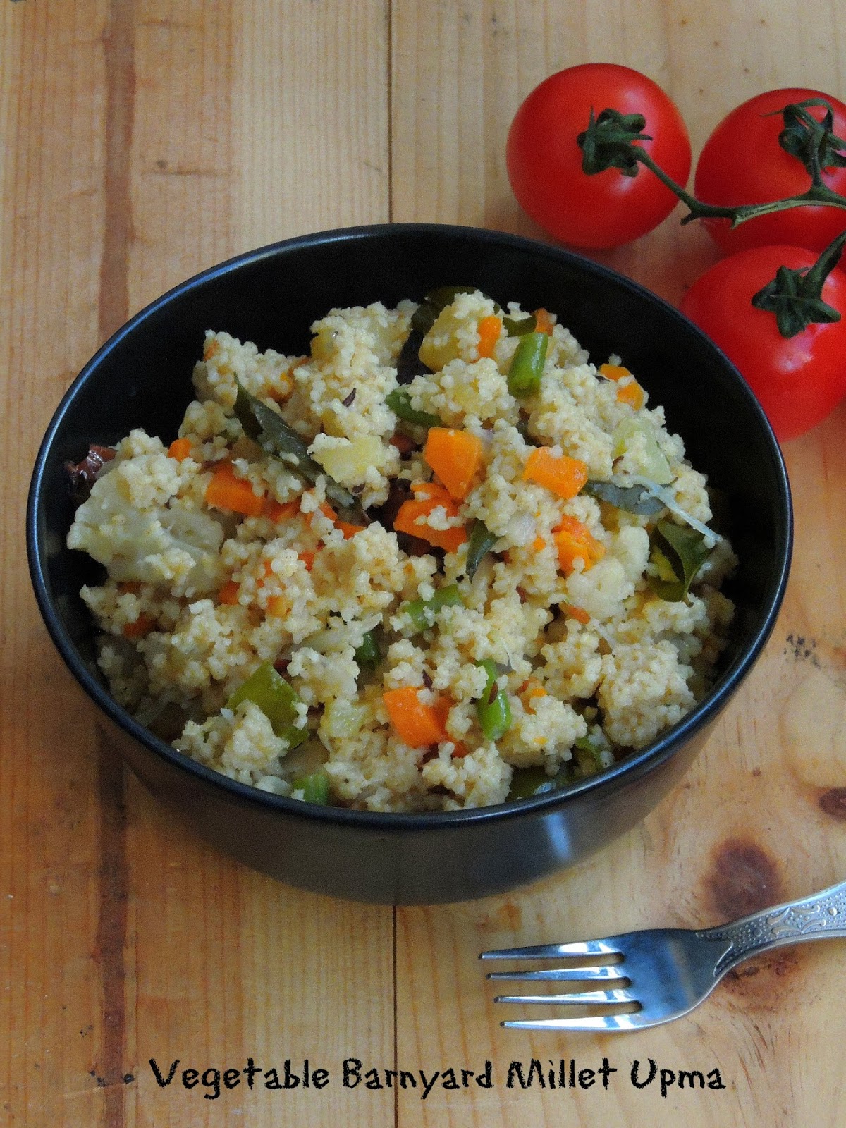 Vegetable Barnyard Millet Upma/Kuthiravali Upma Cook N Click